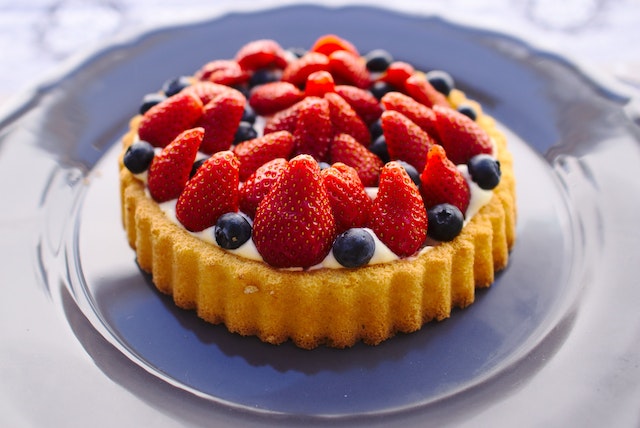 gâteau aux fraises