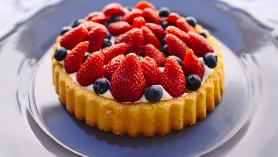gâteau aux fraises